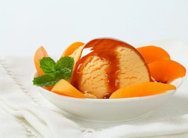 Peach sorbet