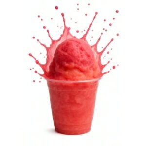 Strawberry sorbet