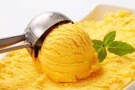 Mango sorbet